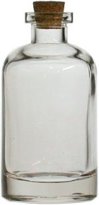 8 oz. clear apothecary bottle,clear glass diffuser bottle