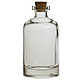 8 oz. Clear Apothercary Glass Reed Diffuser Bottle