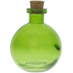 8.8 oz. Lime Green Round Ball Glass Reed Diffuser Bottle