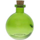 Lime Green Round Ball Glass Diffuser Bottle