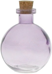 8.8 oz. purple glass ball bottle, purple diffuser bottle, glass diffuser bottles