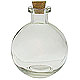 8.8 oz. Clear Round Ball Glass Reed Diffuser Bottle
