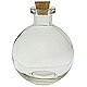 Clear Round Ball Glass Diffuser Bottle