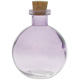 8.8 oz. Violet Round Ball Glass Diffuser Reed Bottle