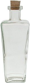 8.5 oz. provence glass bottle,clear glass diffuser bottle, provence glass bottle