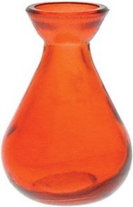 5.1 oz. teardrop vase, diffuser vase, glass teardrop vase